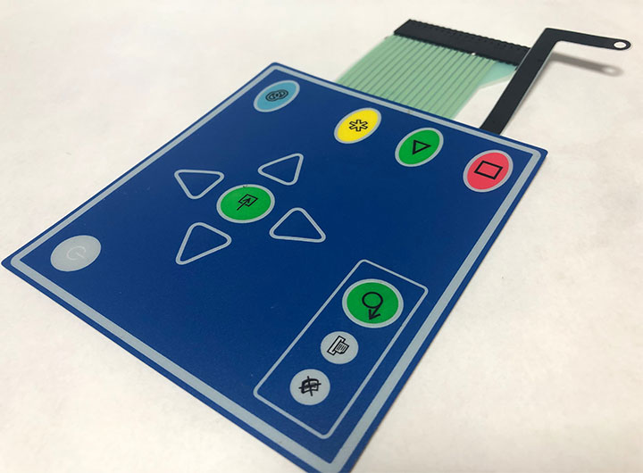 Tactile Membrane Keyboard Switch