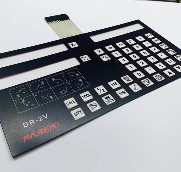 How membrane switch keyboard matrix works?