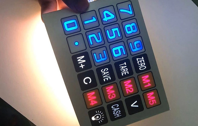 Backlit Membrane Switch