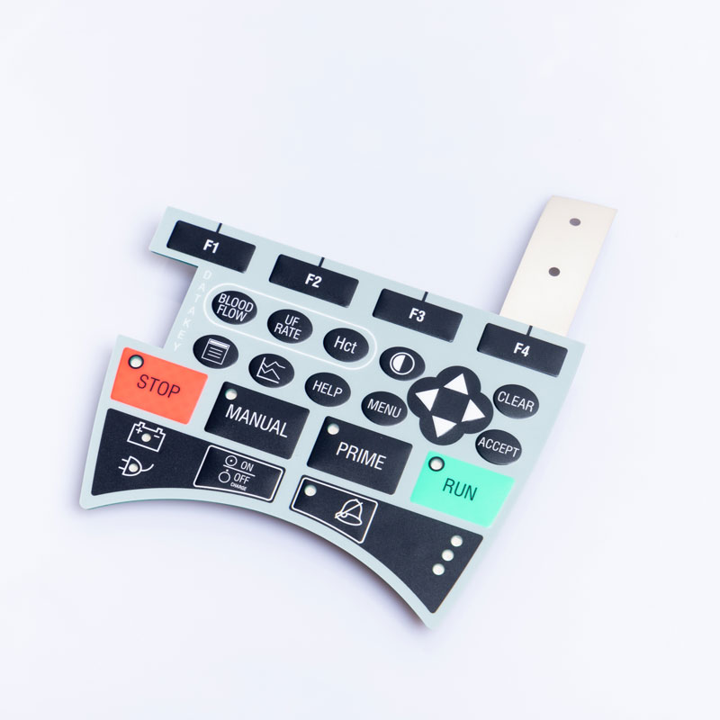 Buy Wholesale China Custom-made Non-tactile Membrane Switches Silicone  Membrane Keypad Graphic Overlay For Hmi Device & Non-tactile Membrane  Switches at USD 0.1