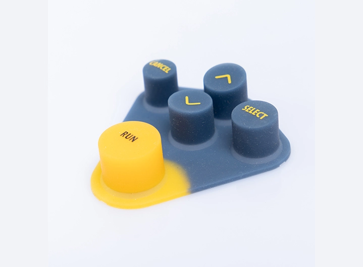 custom silicone rubber keypads