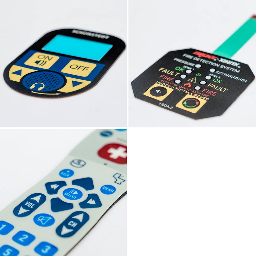 Printing and Processing Techniques for Membrane Switches